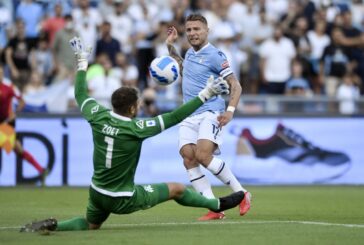 Lazio a valanga sullo Spezia, 6-1 con tripletta Immobile