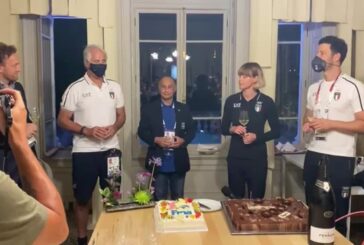 Festa a Casa Italia a Tokyo per i 33 anni di Federica Pellegrini