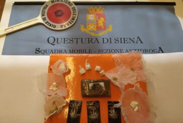 Arrestati dalla Polizia due spacciatori con base nel bosco di Grotti