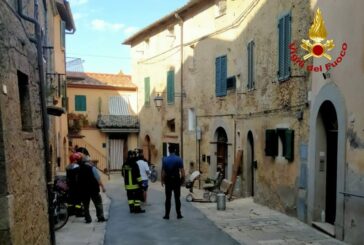 Scoppia una bombola a Sarteano: ferito un 92enne