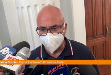 Incendi, Curcio in Calabria: “Situazione migliora, ma serve cautela”