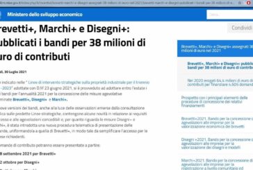 Brevetti e marchi, dal Mise bandi per 38 milioni