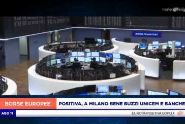 EUROPA SI MANTIENE POSITIVA, A MILANO BENE BUZZI UNICEM E BANCHE