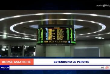 SEDUTA DIFFICILE PER SHANGHAI (-1,5%), SHENZEN (-1,6%) E HONG KONG (-1,8%)