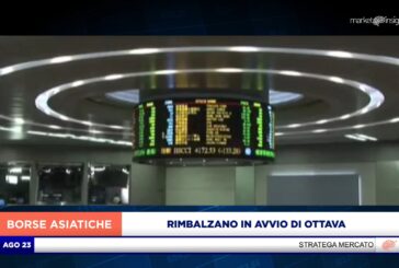 RIMBALZANO IN AVVIO DI OTTAVA CINA, GIAPPONE E HONG KONG