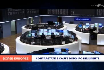 EUROPA CAUTA DOPO IFO DELUDENTE, DEBOLE PIAZZA AFFARI
