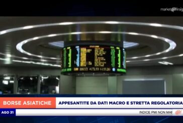 DATI MACRO E STRETTA REGOLATORIA PESANO SULLA CINA, TIENE IL GIAPPONE