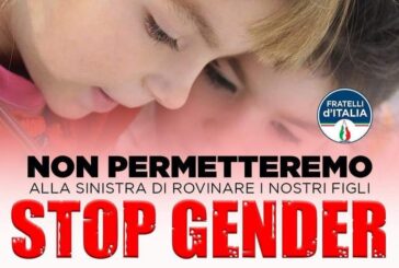 Sul murales Rosso (FdI) ribatte ad Arcigay