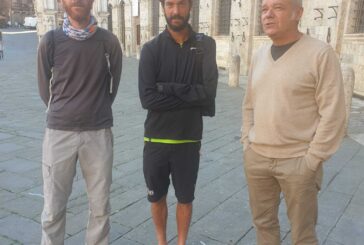 Due fundraiser sportivi in cammino sulla via Francigena