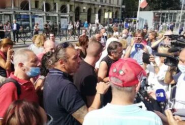 Manifestazioni contro il Green Pass in Italia, pochi partecipanti