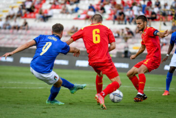 Colombo-gol, l'Under 21 batte 1-0 il Montenegro
