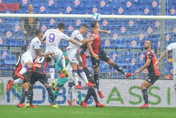 Terza vittoria di fila per la Fiorentina, Genoa ko 2-1