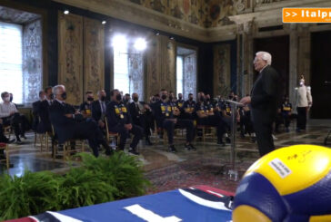 Mattarella riceve Nazionali volley "Un esempio per l'Italia"