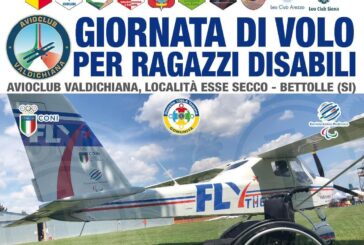 Terapia del volo: domenica 26 settembre l’evento atteso all’Avioclub Valdichiana