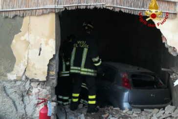 Incidente a San Gimignano: auto finisce dentro una casa