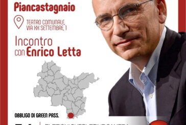 Iniziativa Pd con Enrico Letta a Piancastagnaio