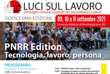 A Montepulciano torna “Luci sul lavoro”