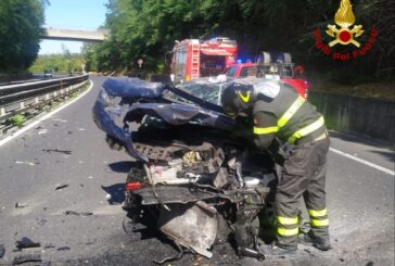Incidente sull’Autopalio: feriti due trentenni