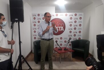 Inaugurata con Letta la sede del comitato elettorale Pd