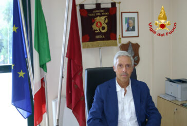 Si è insediato il nuovo comandante dei Vigili del Fuoco