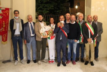 Cetona ha onorato Diana Bacosi per la medaglia olimpica conquistata a Tokio
