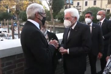 Mattarella inaugura la Mostra del cinema di Venezia