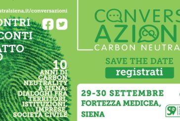 Una due giorni a Siena per dar vita a “ConversAzioni Carbon Neutral”