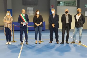 L’assessore Nardini inaugura la palestra a San Gimignano