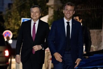 Draghi incontra Macron, confronto sui temi del vertice G20