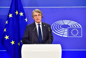Ue, Sassoli "Serve un approccio inclusivo per attuare il Green Deal"