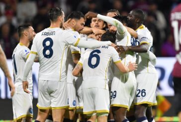Al Napoli il derby con la Salernitana, decide Zielinski