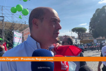 Manifestazione antifascista, Zingaretti: "Una festa per l'Italia"