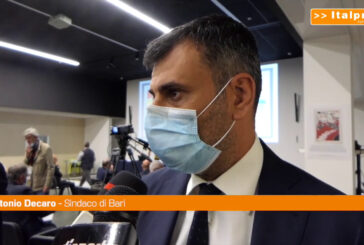 Pnrr, Decaro: "Sfide importanti per Bari"