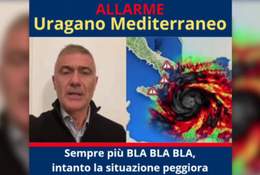 Pecoraro Scanio: ”Allarme uragano, Italia sempre impreparata"