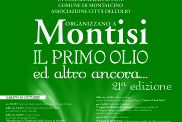 Il primo olio e altro ancora: 30-31 ottobre e 1novembre a Montisi