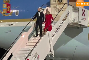 G20, arrivato a Roma il Presidente degli Stati Uniti Joe Biden