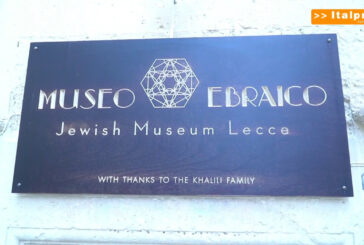 Emiliano a inaugurazione Mostra al Museo Ebraico di Lecce