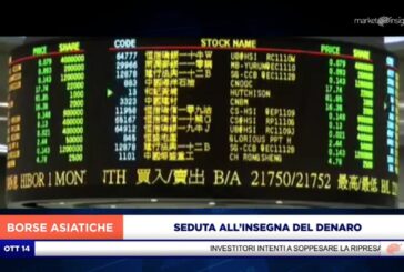 SEDUTA ALL’INSEGNA DEL DENARO PER I PRINCIPALI LISTINI ASIATICI