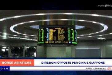 DIREZIONI OPPOSTE PER CINA E GIAPPONE