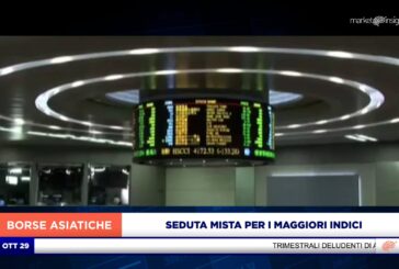 SEDUTA MISTA PER I MAGGIORI INDICI ASIATICI