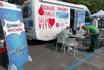 Il camper dei vaccini dell’Asl Tse torna nelle strade di Siena