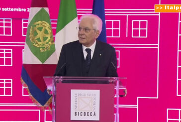 Mattarella a Milano Bicocca “È l’ora di modernizzare il paese”