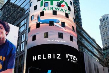 Da Nasdaq e Helbiz il benvenuto a Ita Airways per primo volo a New York