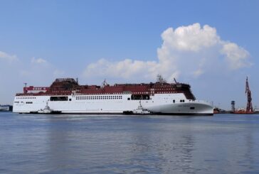 Varata la Moby Fantasy, il traghetto più grande e green del mondo