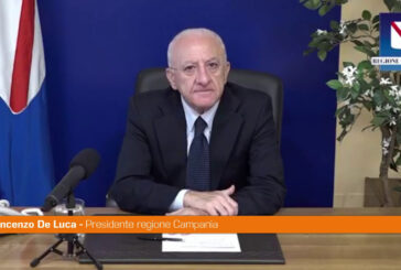 Vaccino, De Luca "Possiamo fare la terza dose a tutti"