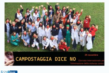 Campostaggia: una mascherina rossa contro la violenza di genere