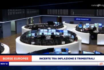 EUROLISTINI INCERTI TRA INFLAZIONE E TRIMESTRALI, PIAZZA AFFARI AL PALO