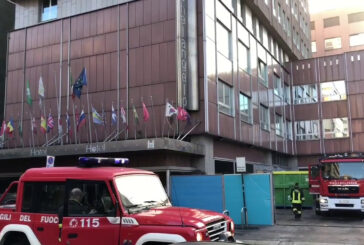 Incendio in ex Covid hotel di MiIano, nessun ferito