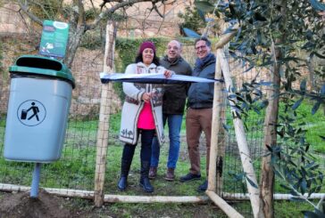 Inaugurata la nuova area cani nel vicolo degli Orbachi