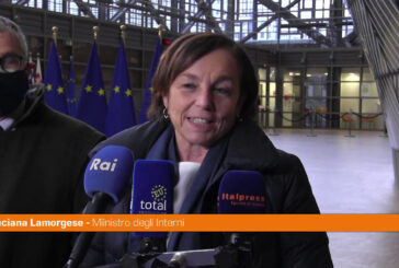 Immigrazione, Lamorgese "Presidenza UE francese sia solidale"